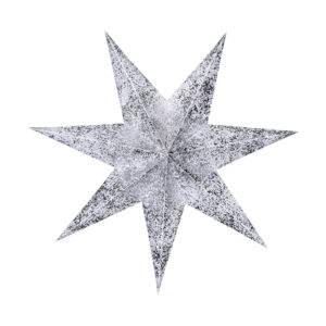 Weihnachtsstern Silver Star (45cm)