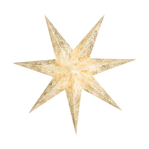 Weihnachtsstern Gold Star (60cm)